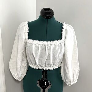 Mumu 100% linen women’s  top